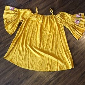 Off the shoulder dress